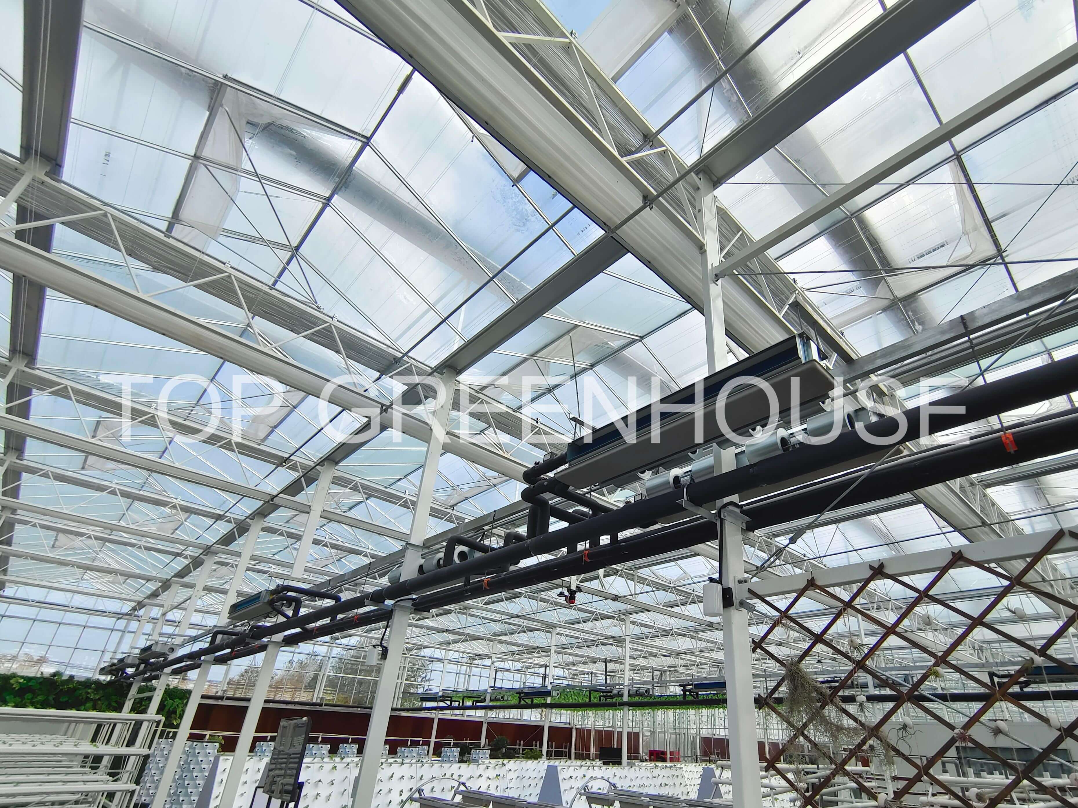 High Breathability White Shade Netting For Glass Greenhouse