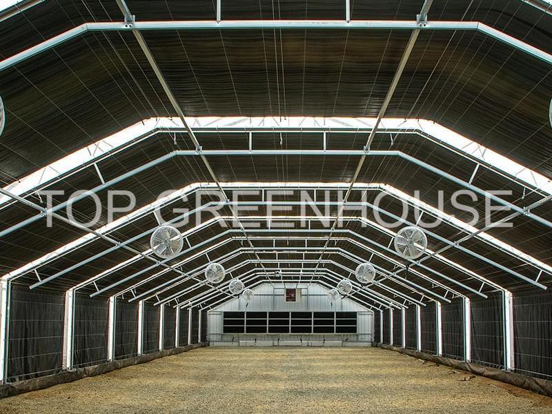 Blackout Screen For Light Deprivation Greenhouse