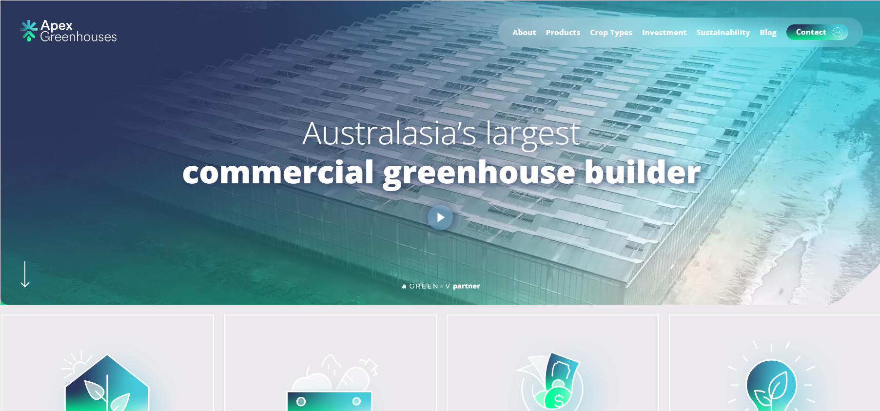 APEX greenhouse manufacture