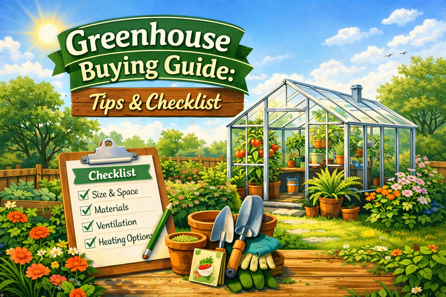Greenhouse Buying Guide: Tips & Checklist