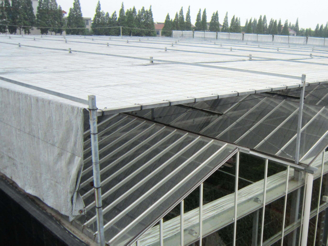 High Light Diffusion Aluminum Shade Netting Greenhouse Screen