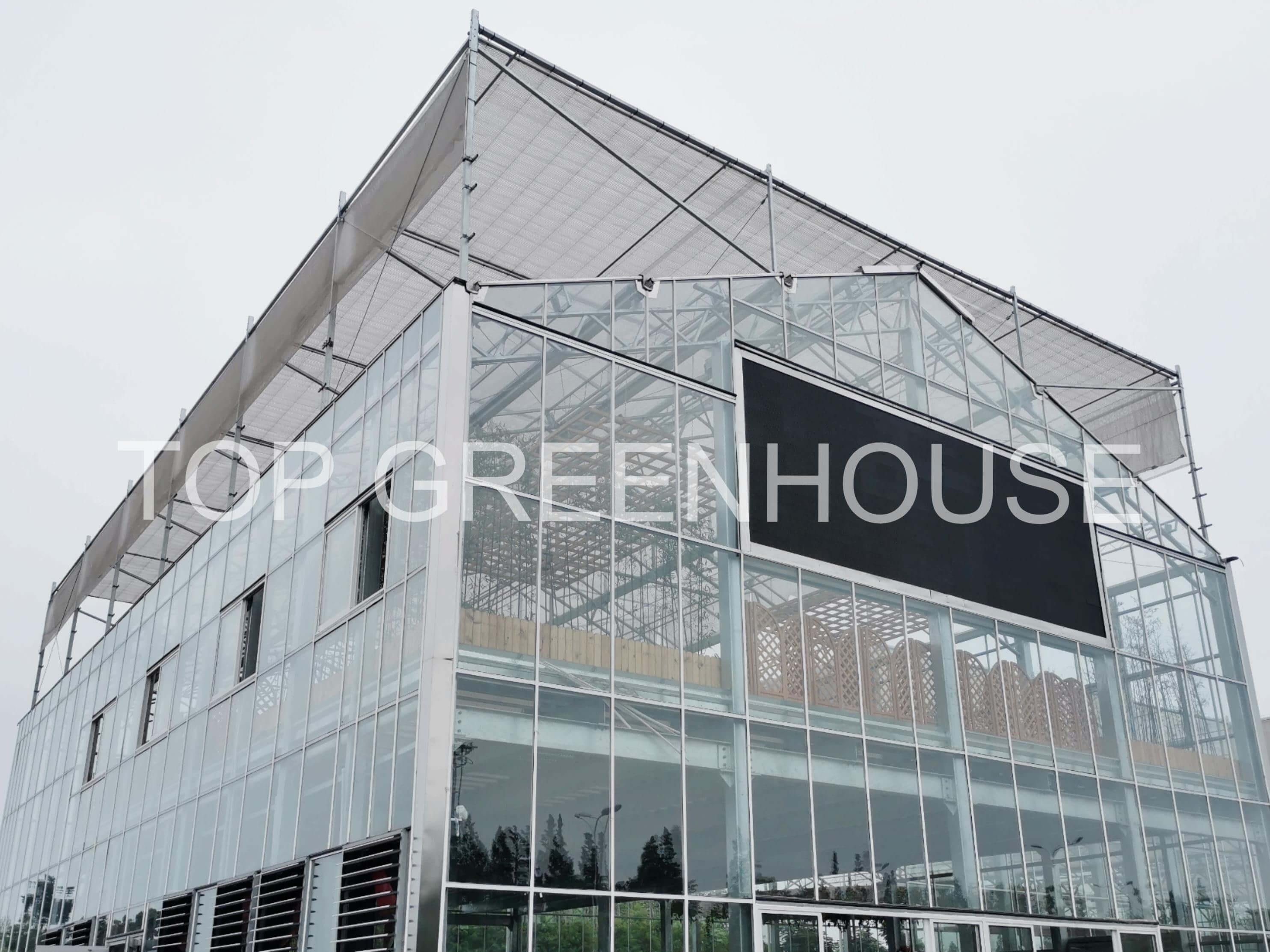 External Black Screen For Greenhouse