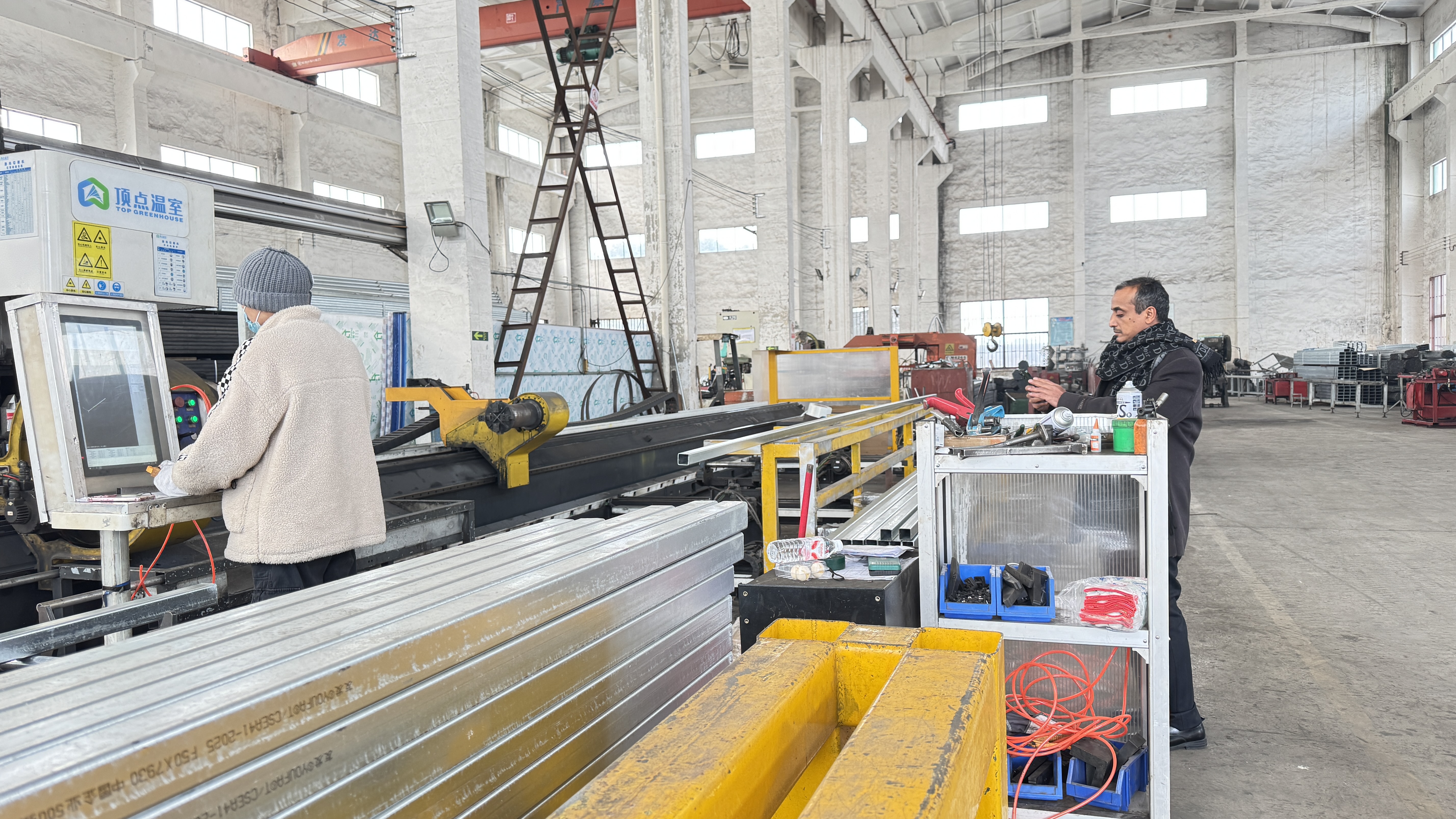 plastic greenhouse manufacture